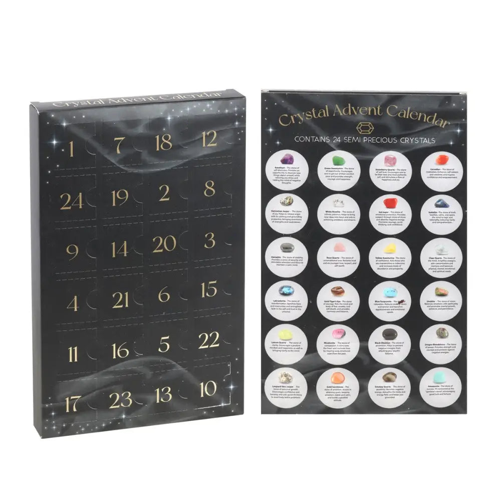 24-Day Crystal Advent Calendar - advent