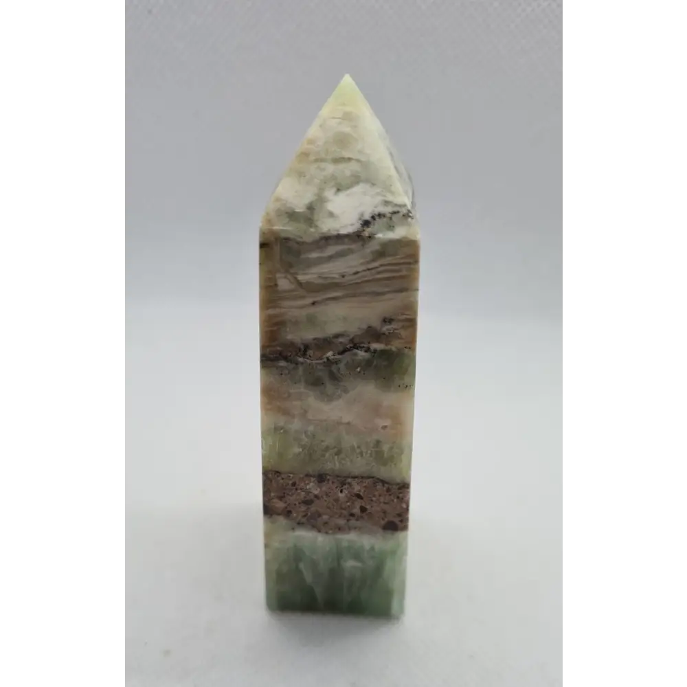 Green Onyx Tower Breen Onyx Point Green Onyx Crystal