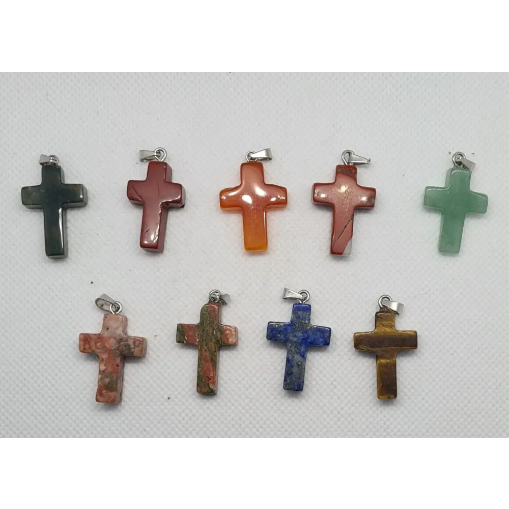 Lovely Cross Crystal Pendant