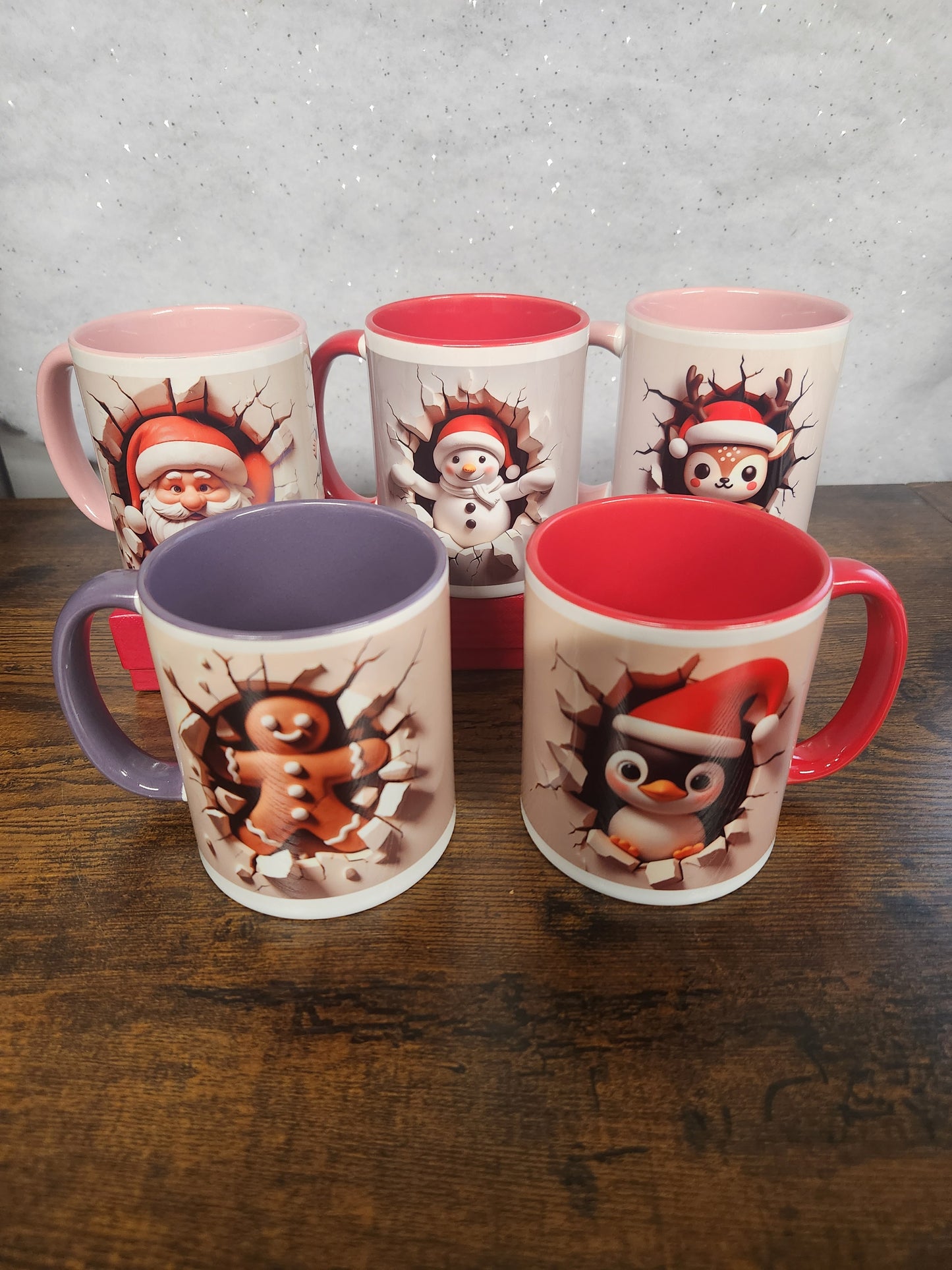 Cheeky festive mug - various designs