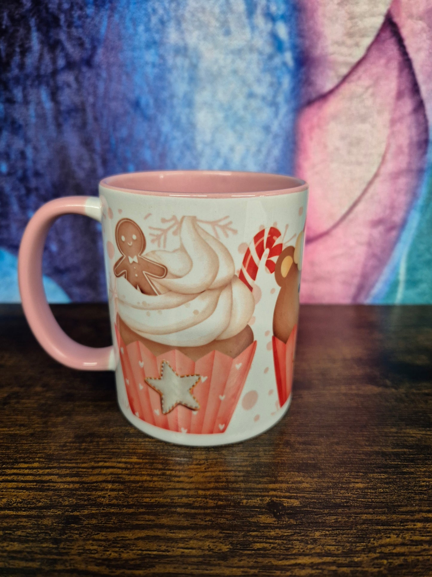 Delightful Christmas Cupcake Mug - ideal gift for yourself or a loved one for the festive season