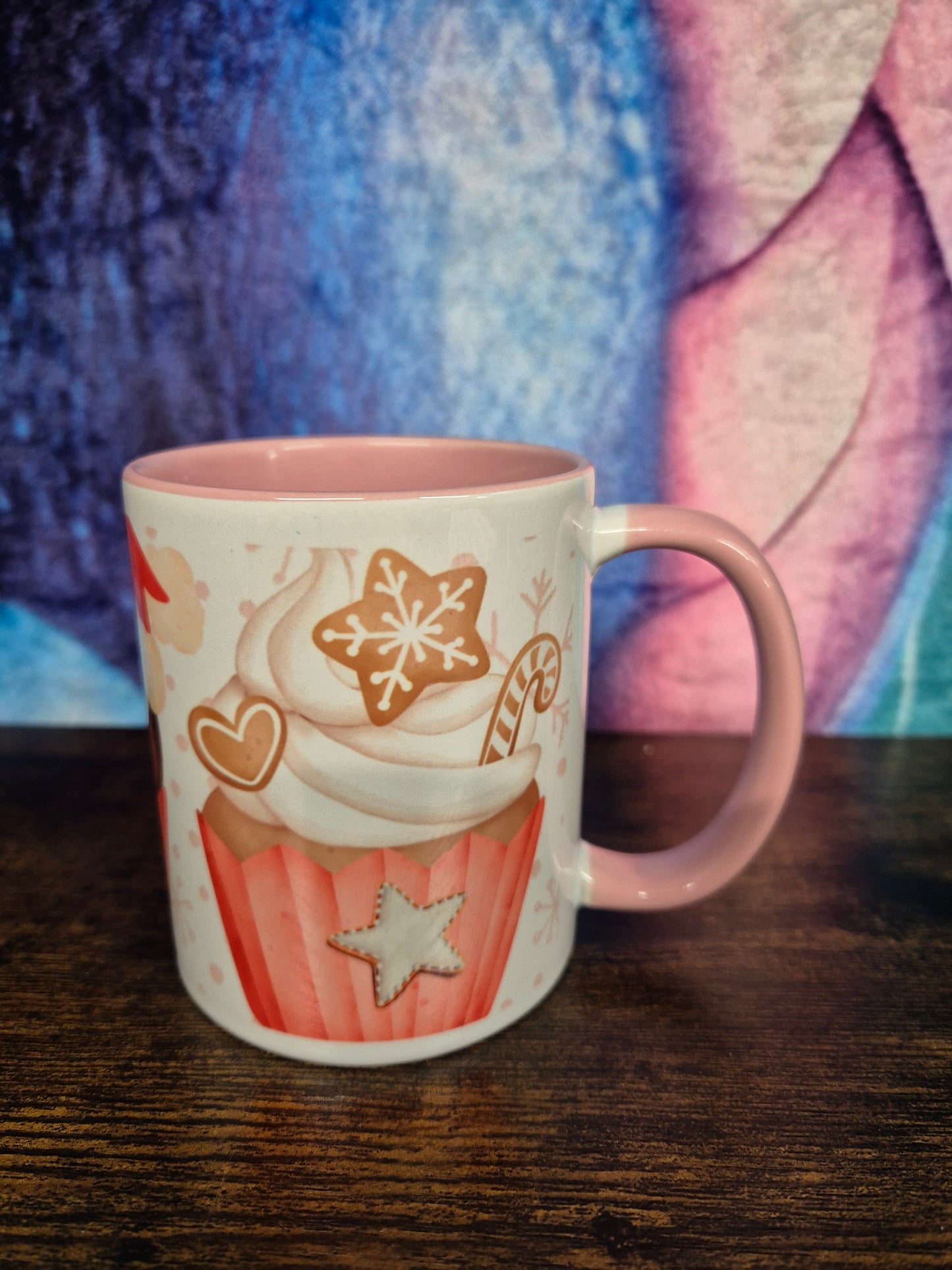 Delightful Christmas Cupcake Mug - ideal gift for yourself or a loved one for the festive season