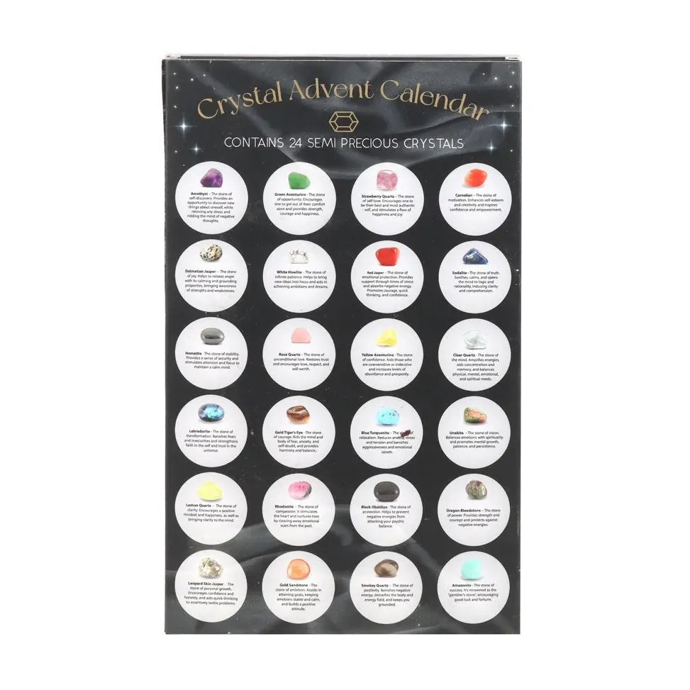 24-Day Crystal Advent Calendar - advent