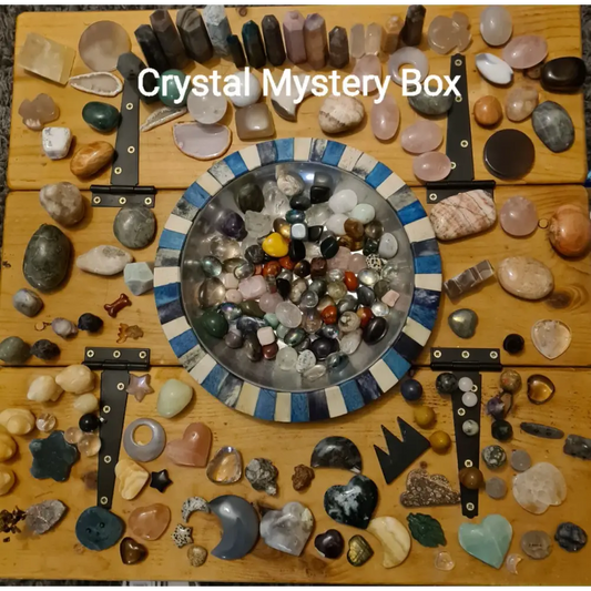 25 Pound Mystery crystal box / lucky dip
