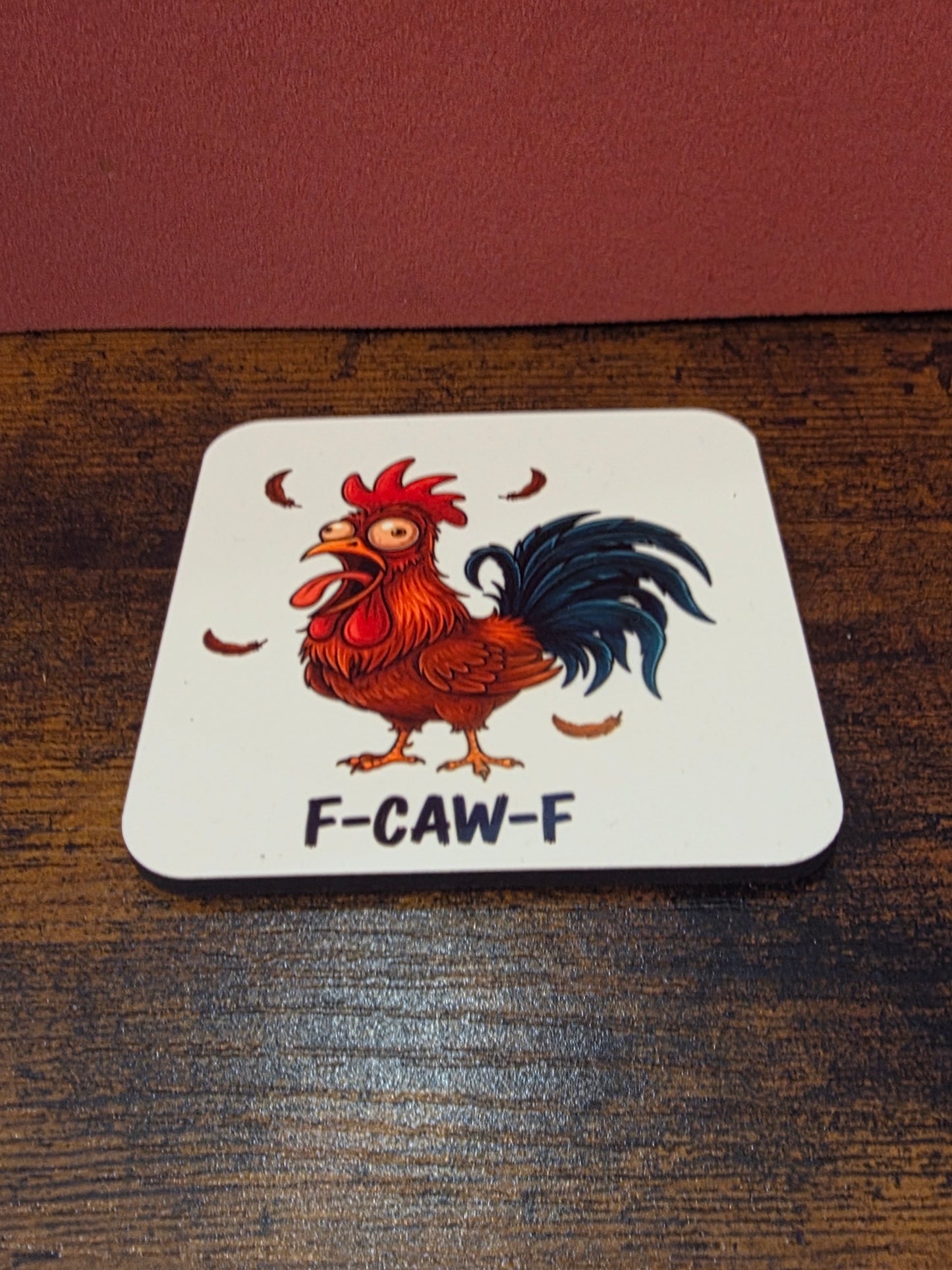 F-CAW-F coffee mug with optional coaster
