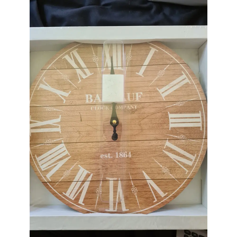 34cm Roman Numerical wall clock