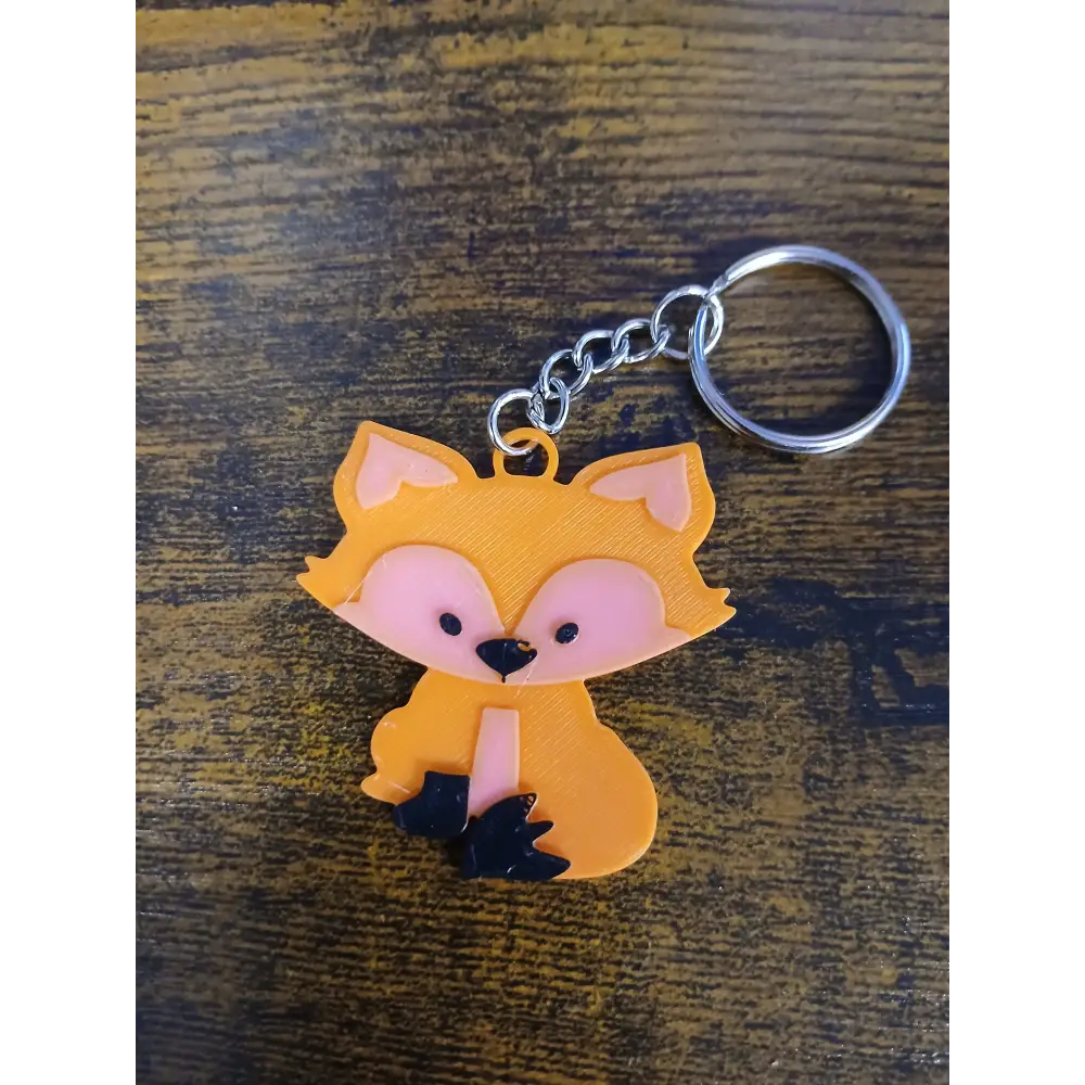 3D printed Cute Animal Keychain/Keyring - Various Designs - 3D Printed