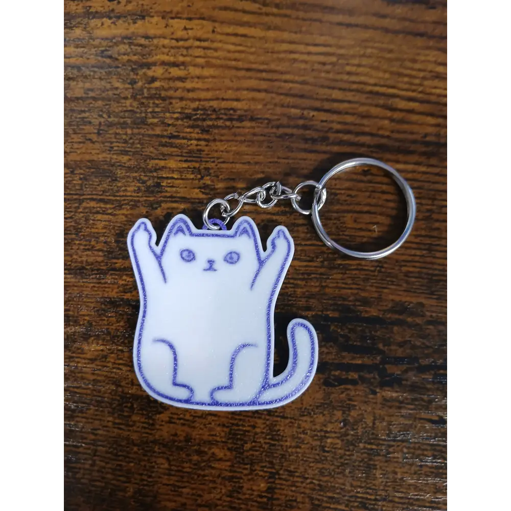 3D printed Cute Animal Keychain/Keyring - Various Designs - 3D Printed