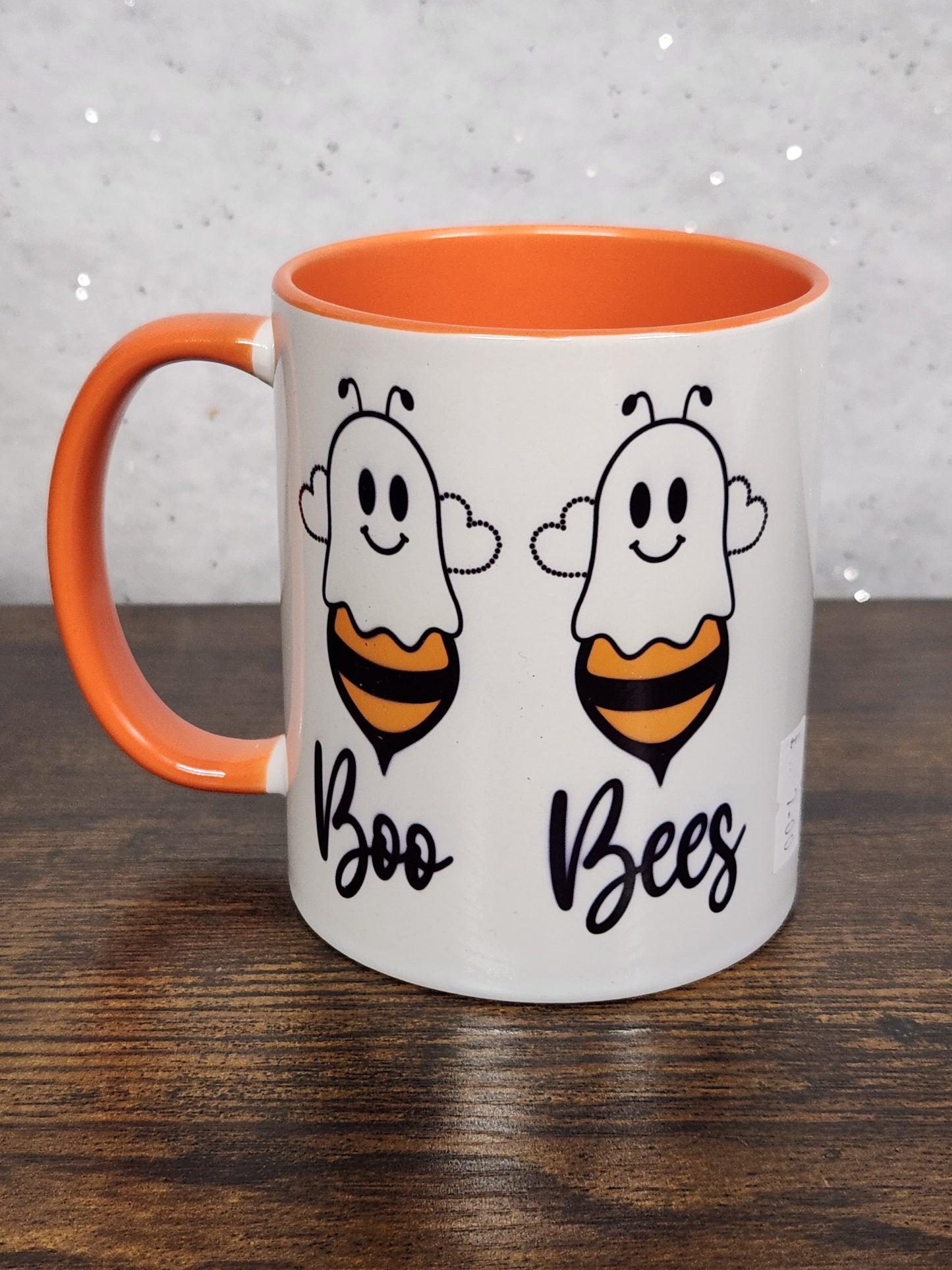 A cute, funny "Boo Bees" Halloween Mug with Optional Coaster (1) for Halloween - Mug, Drinkware