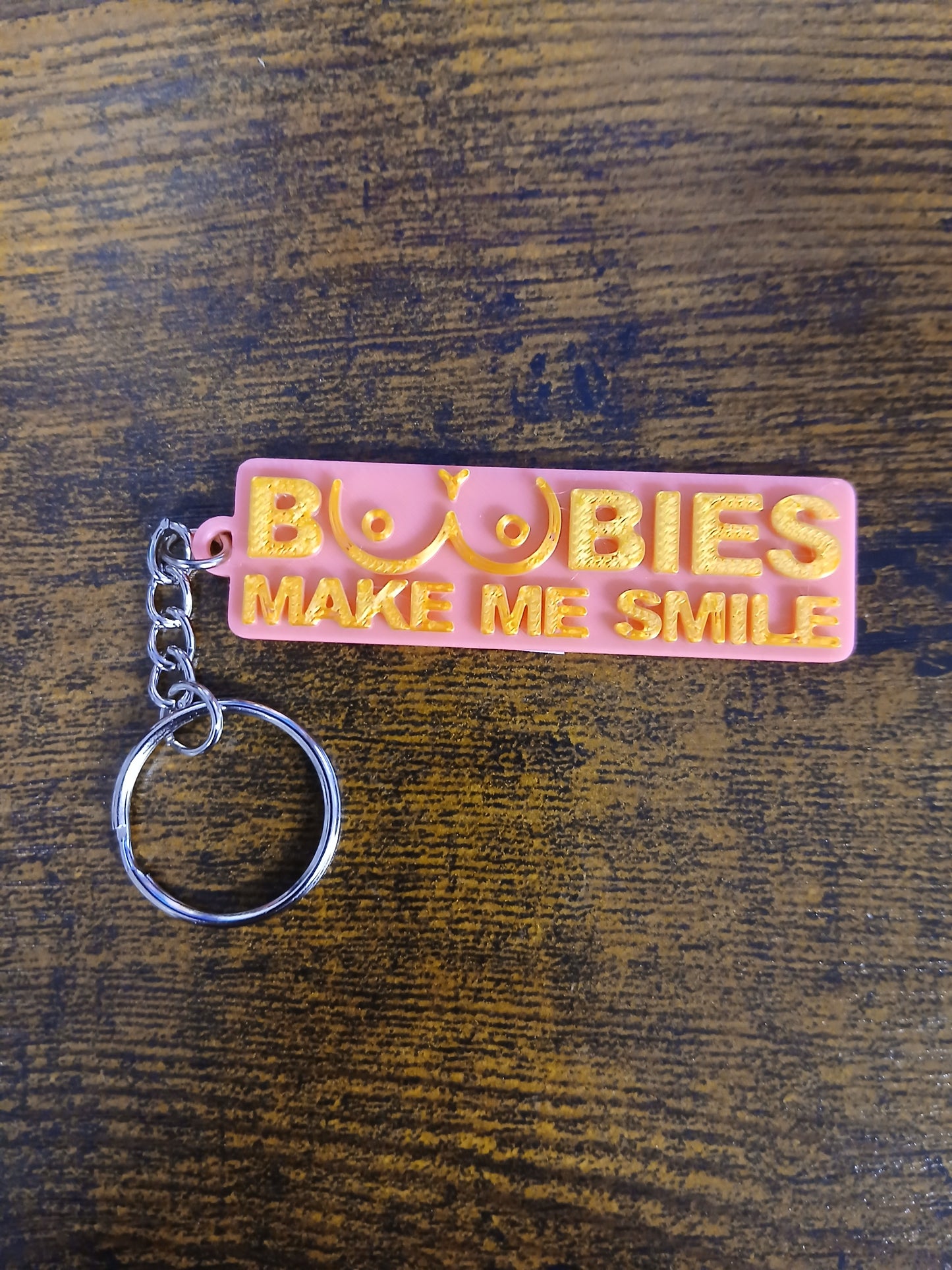 3D Printed Keychain/Keyring (1st Load) - Various Designs