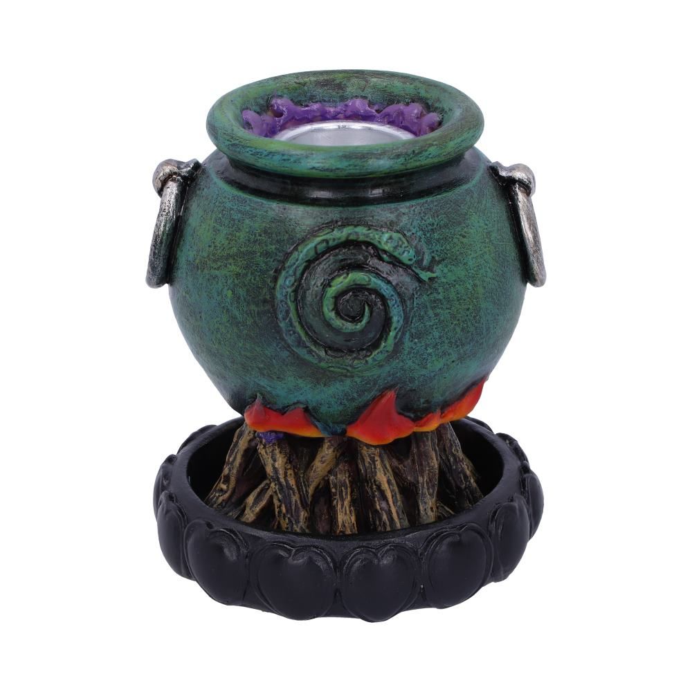 Emerald Cauldron Backflow Incense Burner 7.3cm Mini Cauldron Back Flow Burner 7.3CM