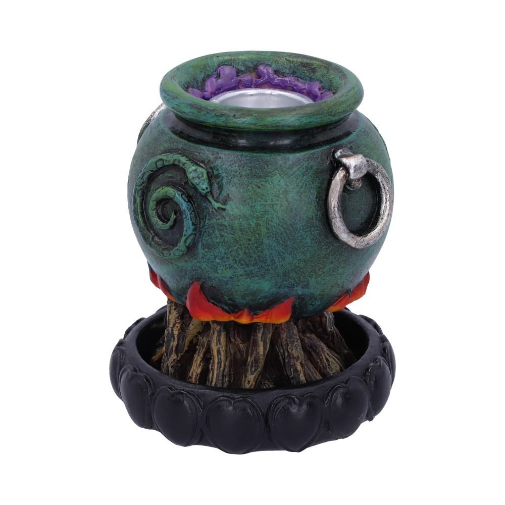 Emerald Cauldron Backflow Incense Burner 7.3cm Mini Cauldron Back Flow Burner 7.3CM