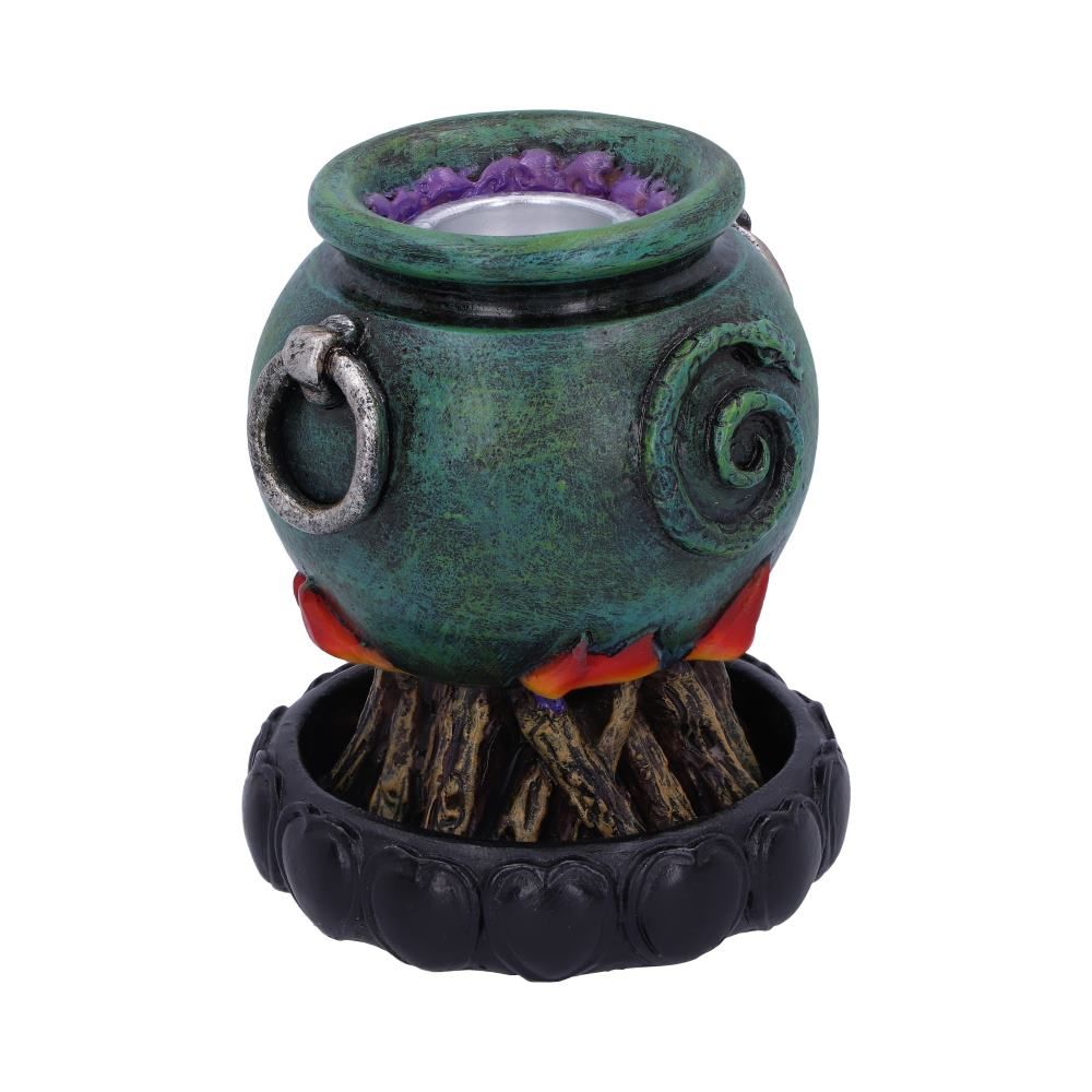 Emerald Cauldron Backflow Incense Burner 7.3cm Mini Cauldron Back Flow Burner 7.3CM