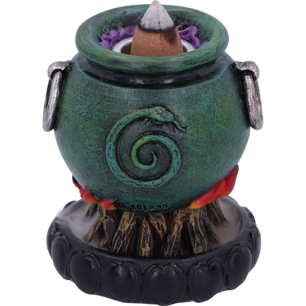 Emerald Cauldron Backflow Incense Burner 7.3cm Mini Cauldron Back Flow Burner 7.3CM