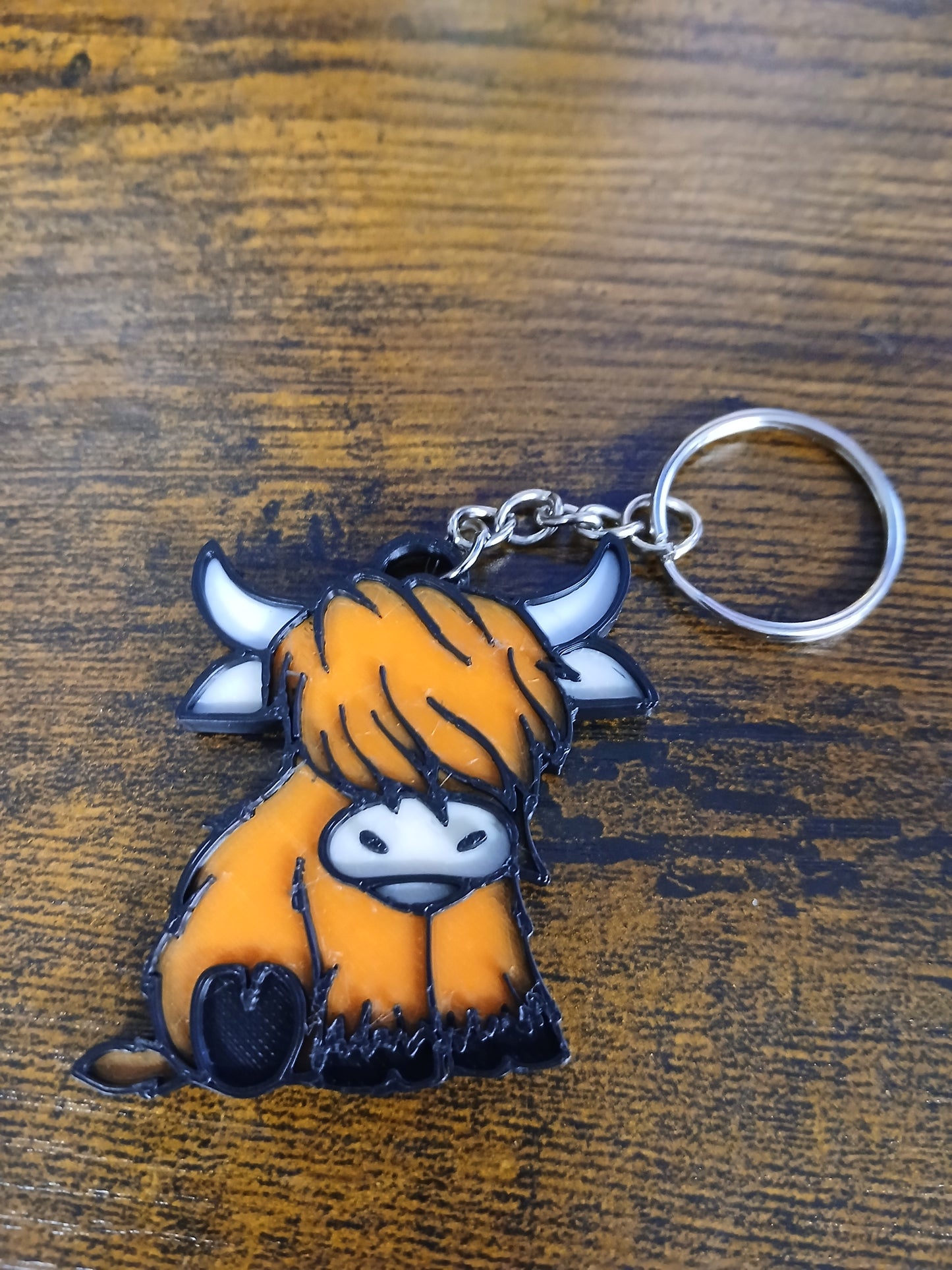 3D printed Cute Animal Keychain/Keyring - Various Designs