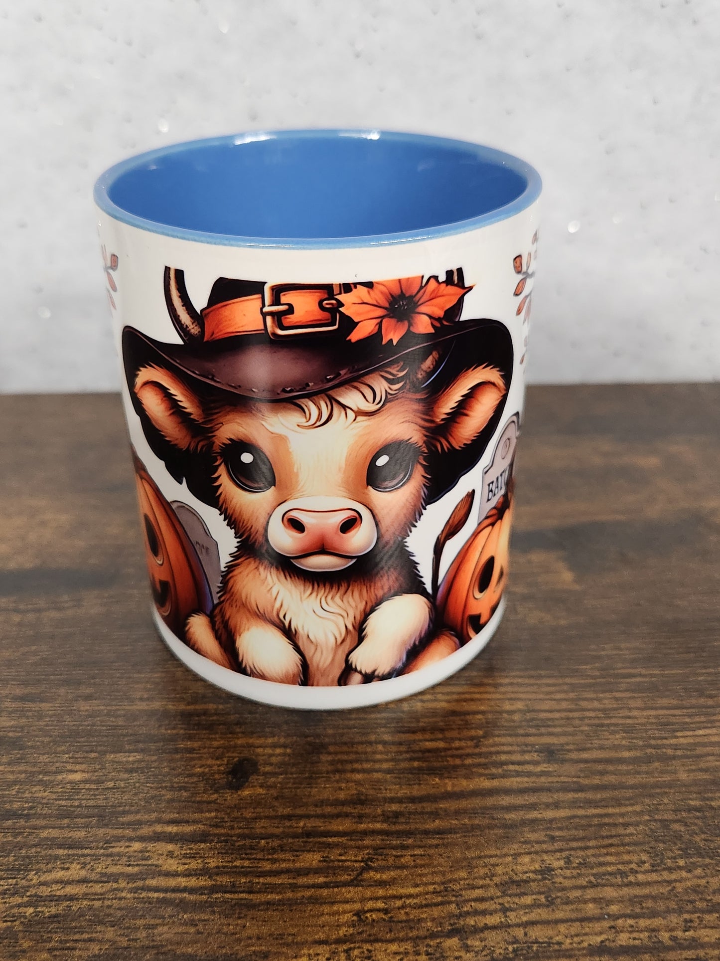 Halloween Highland Coo Mug - 2 designs to choose from