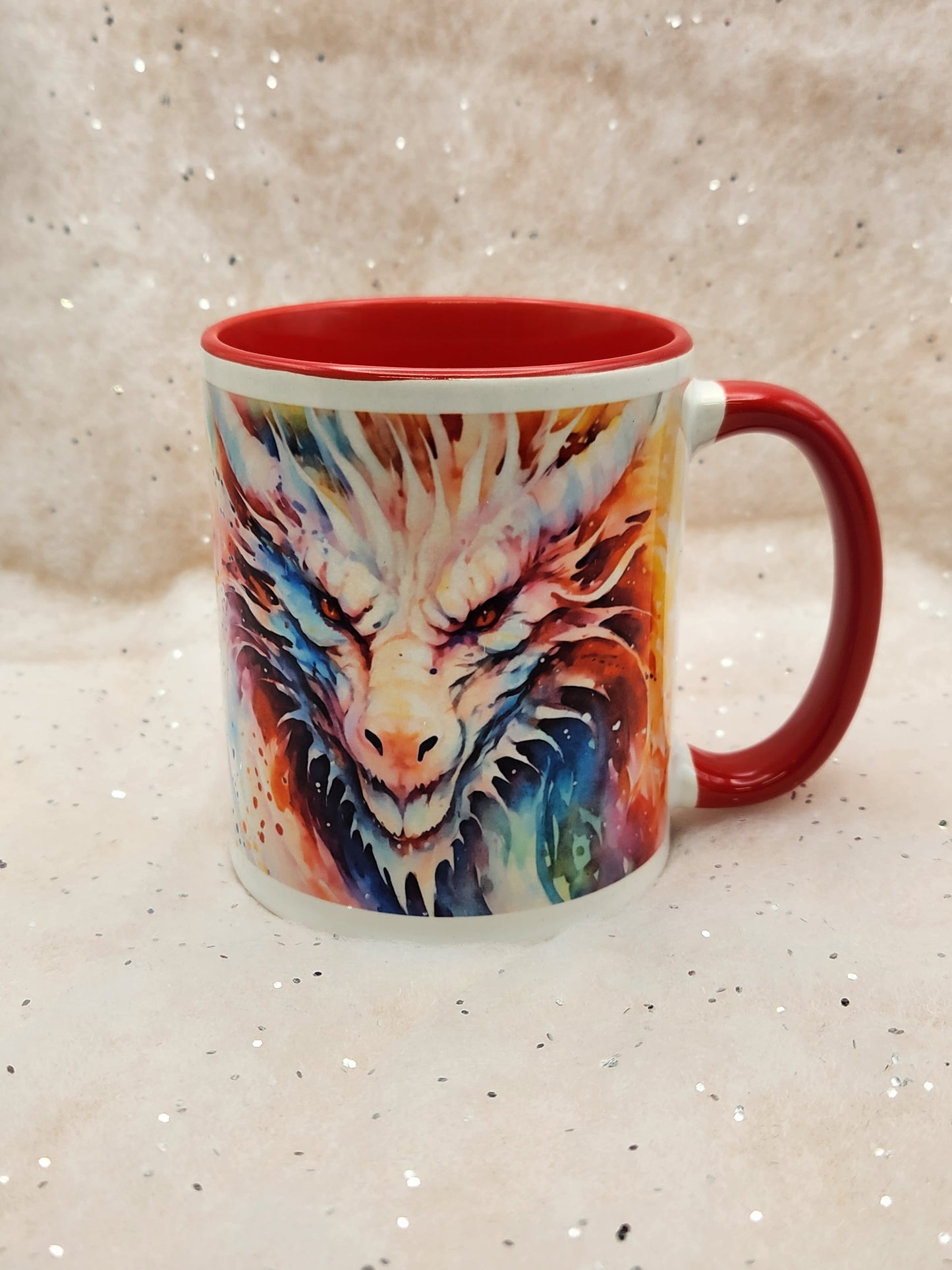 Dragon Mug - Print on both sides - Choice of 4