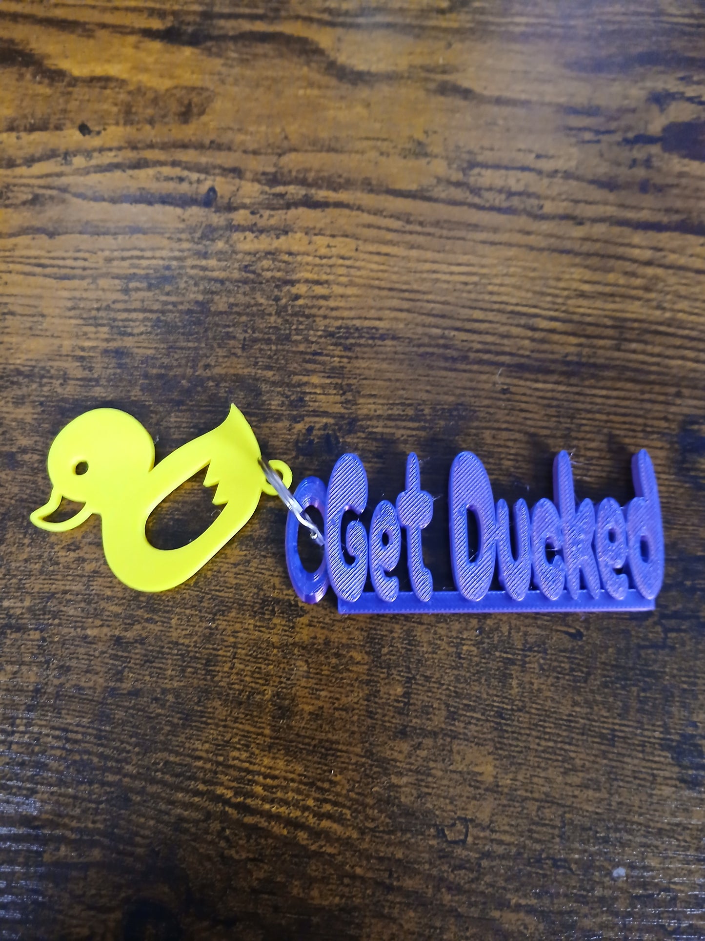 3D Printed Keychain/Keyring (1st Load) - Various Designs