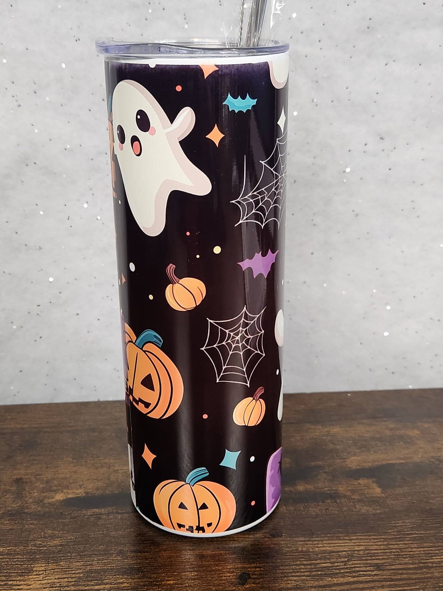 Festive Halloween 20oz Tumbler - Perfect for Halloween Parties - Water Bottles, Bottle