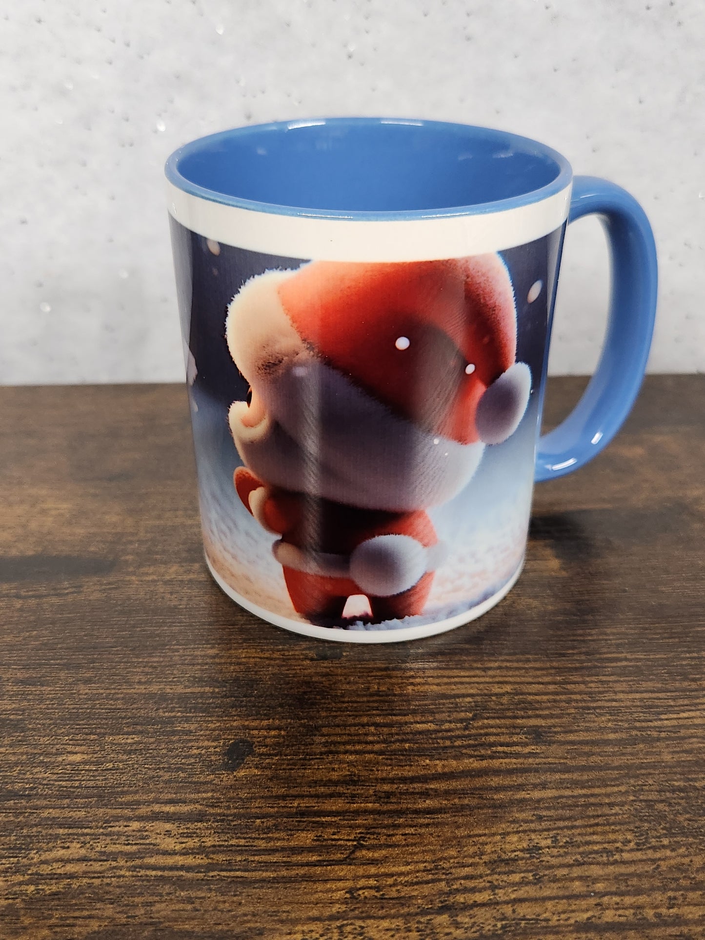 Festive Christmas Santa/Snowman Mug