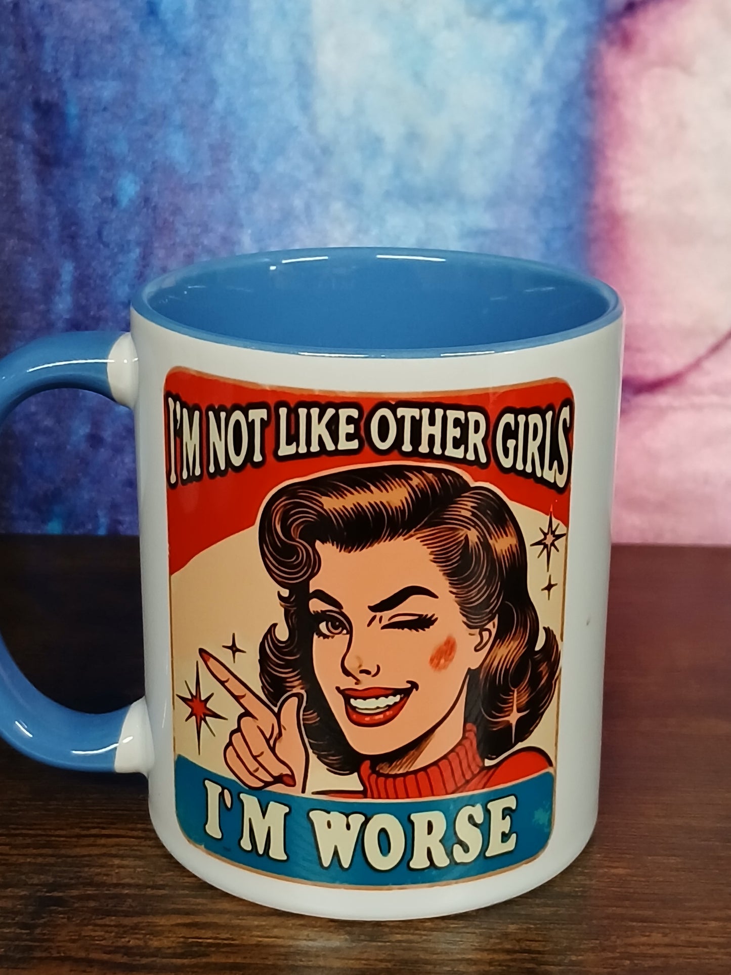 "I'm worse" collection including Tumbler, Coaster and Mug - Sold as a set or Individual