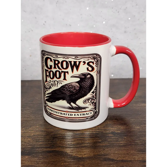 A playful ’Crows Foot Concentrated Extract’ Mug - Drinkware - mug