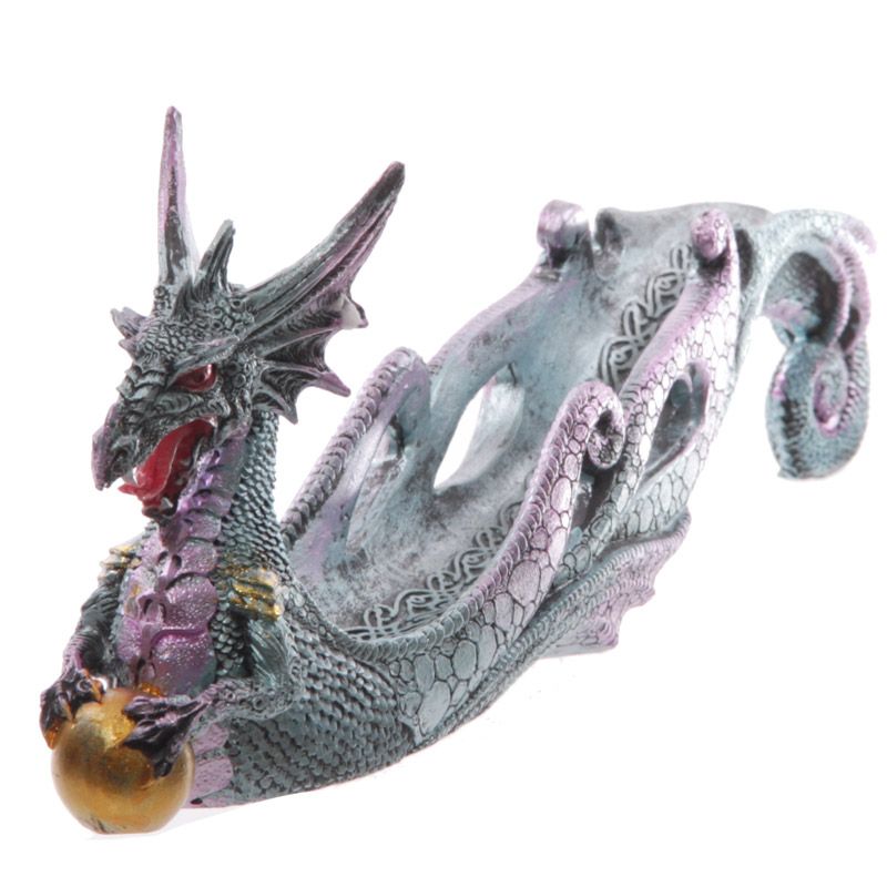 Dark Legends Dragon Ashcatcher Incense Stick Burner