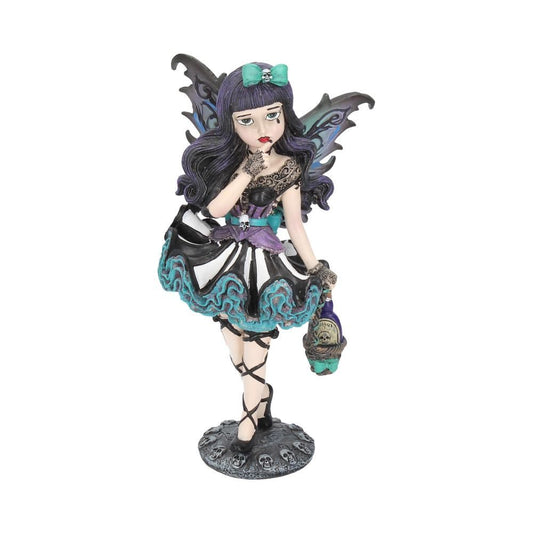 Adeline 16.5cm Little Shadows Adeline Figurine Gothic Fairy Ornament by NEMESIS NOW