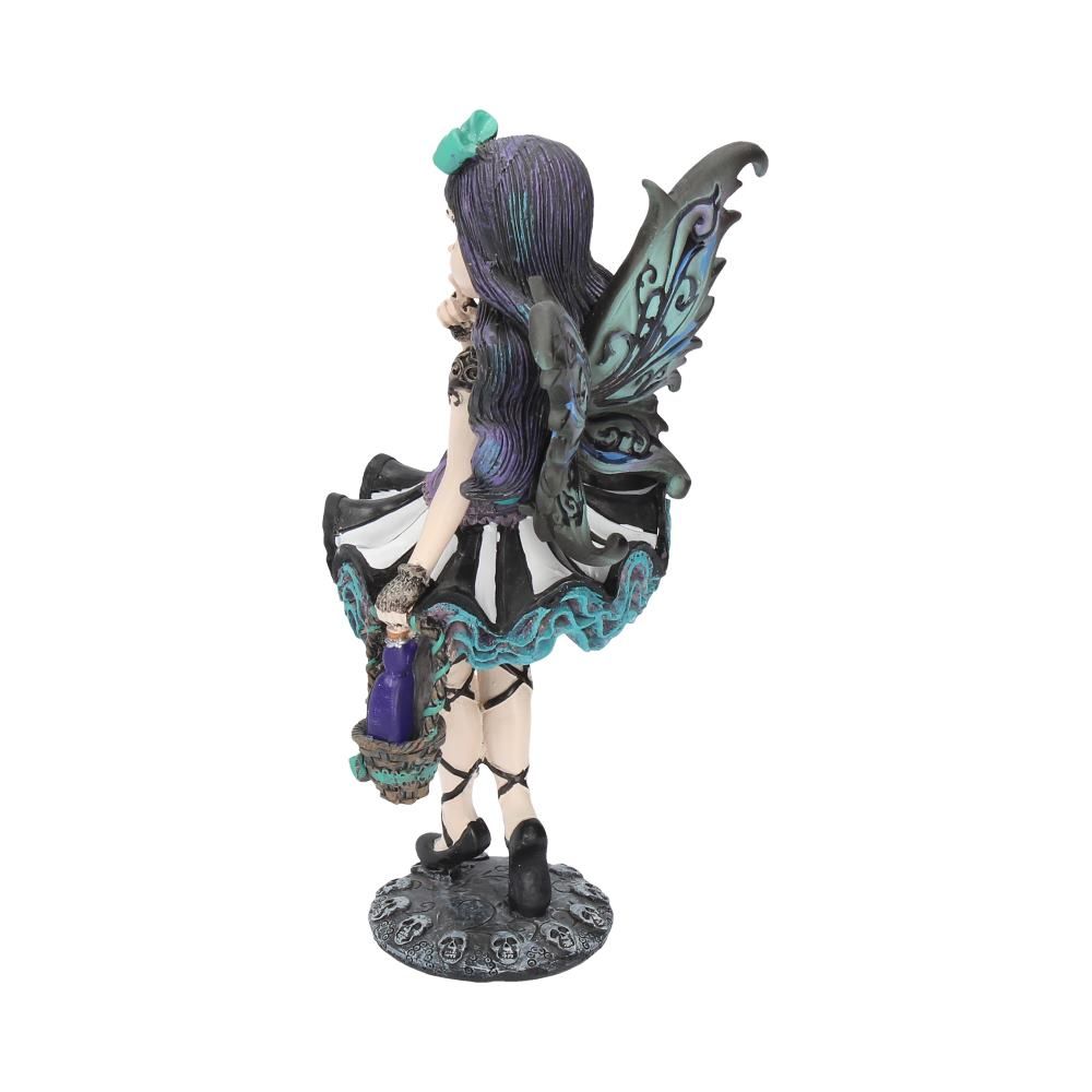 Adeline 16.5cm Little Shadows Adeline Figurine Gothic Fairy Ornament by NEMESIS NOW