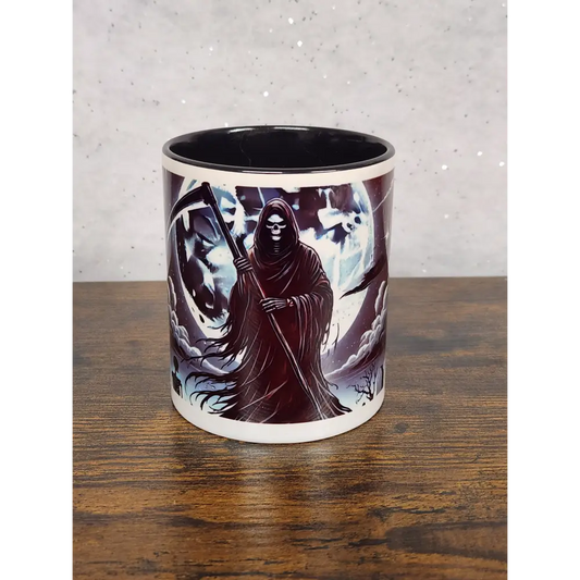 An amazing Grim Reaper mug - mug