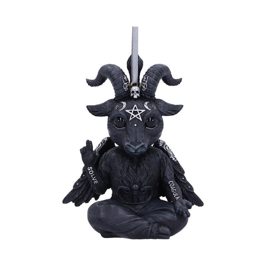 Baphoboo Hanging Ornament 11cm Baphoboo Black Baby Baphomet Hanging Decorative Ornament 11cm by Nemesis Now