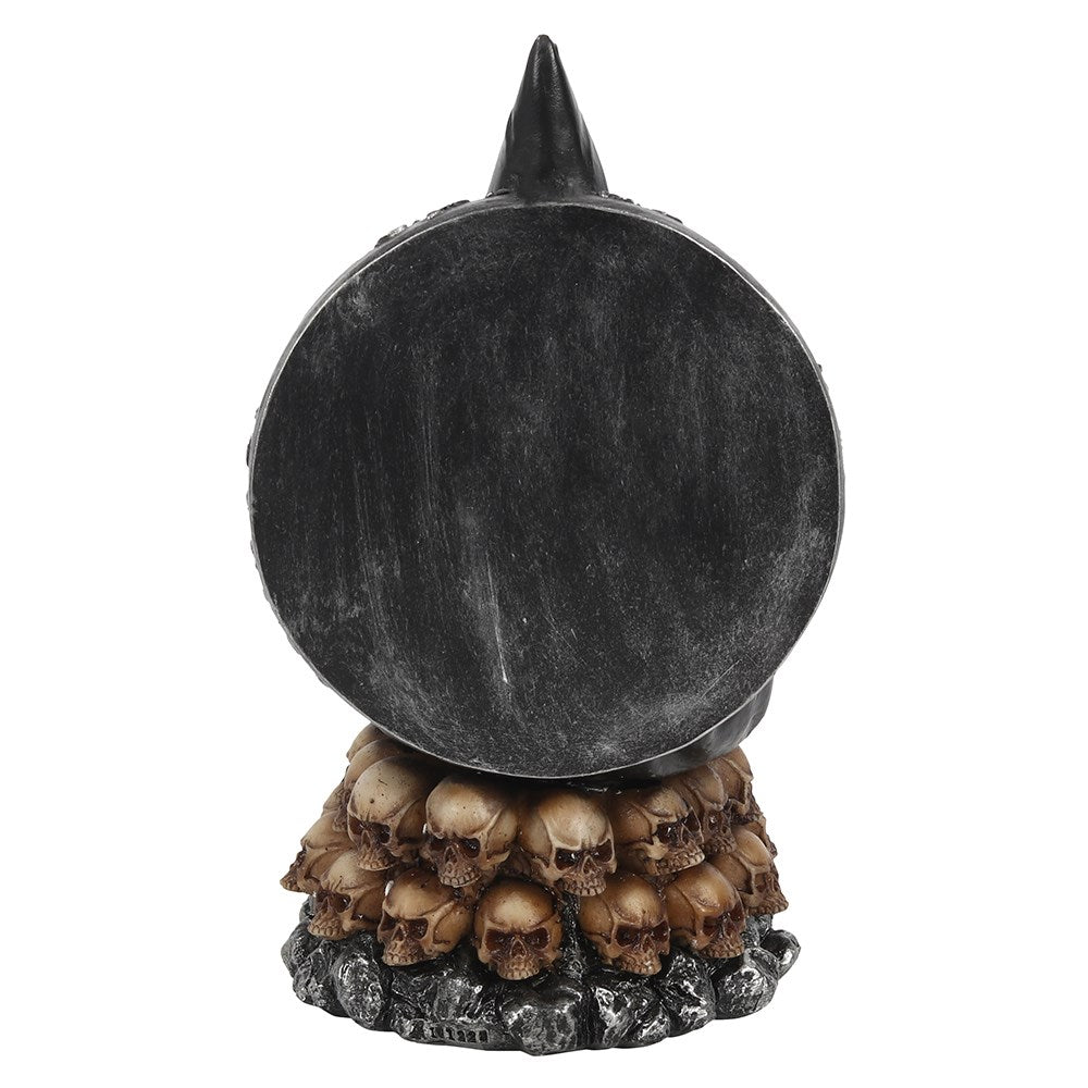 BLACK CLOAK BACKFLOW BURNER AND INCENSE STICK HOLDER