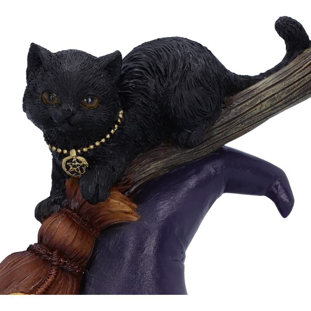 Bewitched 13.3cm Bewitched Black Cat Ornament 13.3cm by NEMESIS NOW