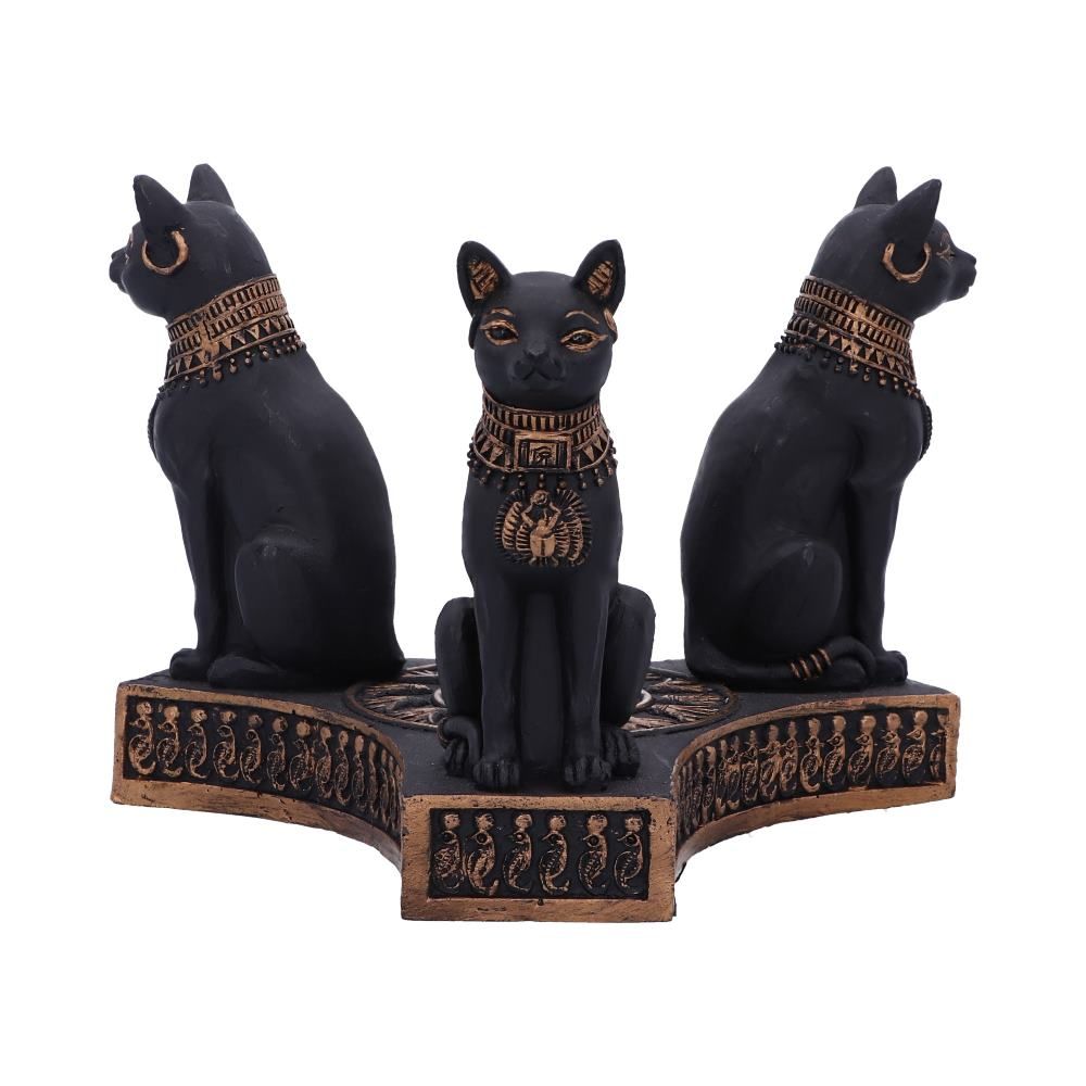 Bastet's Honour Crystal Ball Holder 12.7cm Bastet's Honour Egyption Cat Crystal Ball Holder 12.7cm