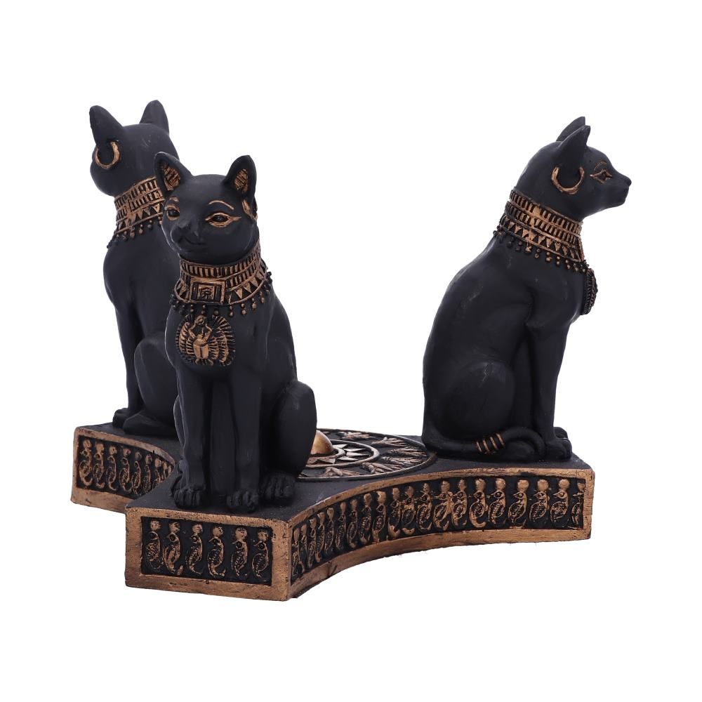 Bastet's Honour Crystal Ball Holder 12.7cm Bastet's Honour Egyption Cat Crystal Ball Holder 12.7cm