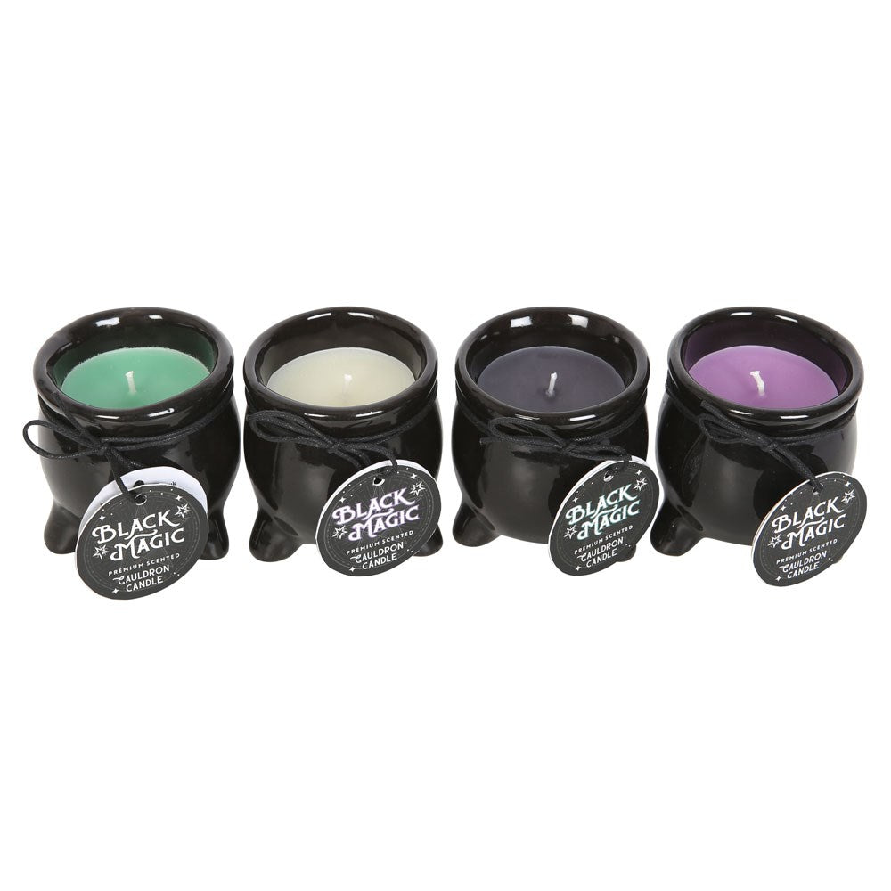 Scented Cauldron Candles - four to choose from