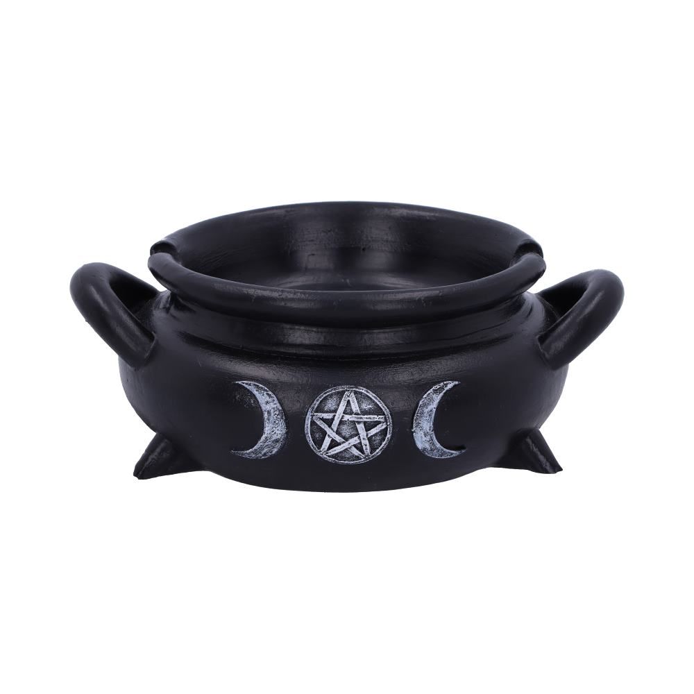 Cauldron Bubble Incense Burner  13cm  Cauldron Bubble Witch Wiccan Incense Stick Burners by Nemesis Now