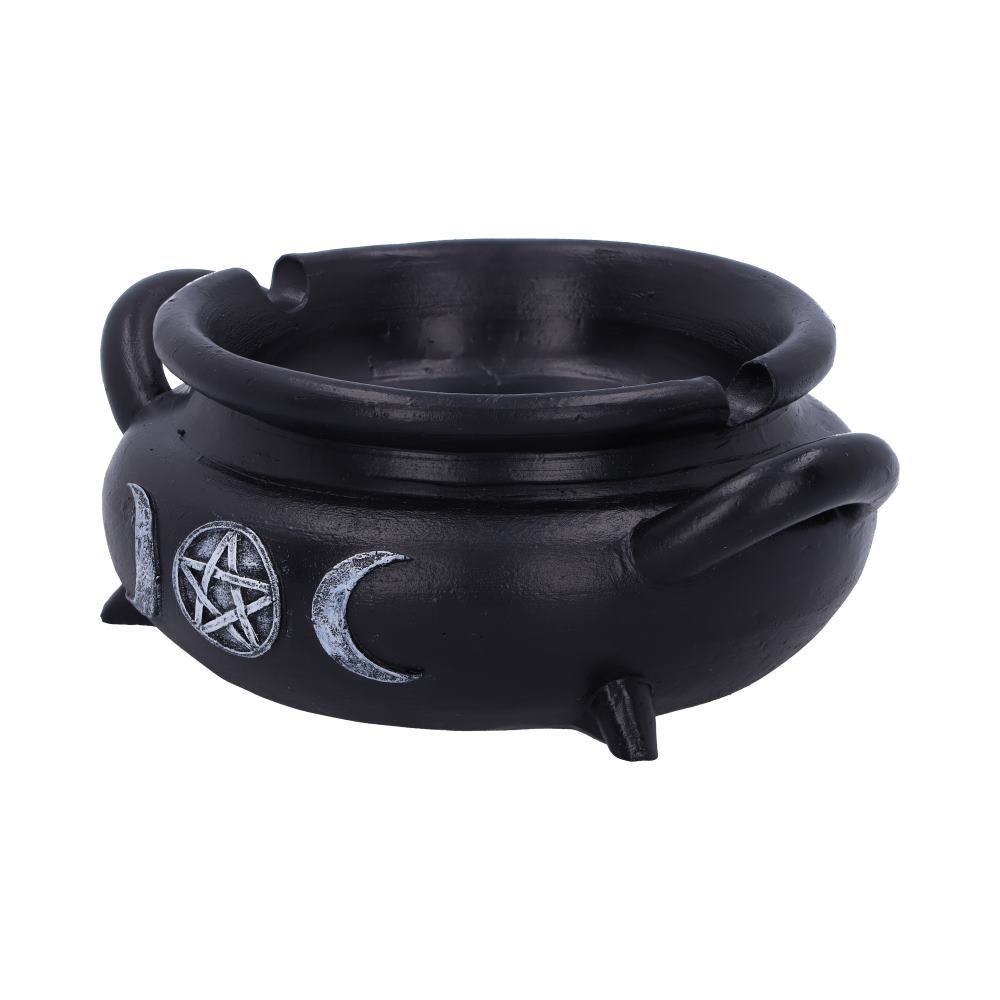 Cauldron Bubble Incense Burner  13cm  Cauldron Bubble Witch Wiccan Incense Stick Burners by Nemesis Now