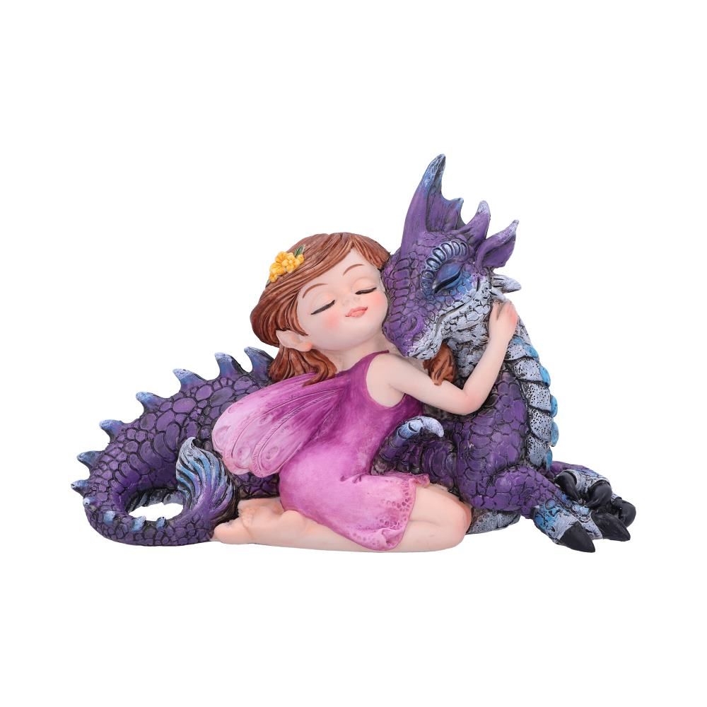 Companion Cuddle 15cm Companion Cuddle Fairy and Purple Dragon Hugging Figurine SKU: U5072R0 Weight (Boxed): 0.18kg Material: Polyresin Barcode: