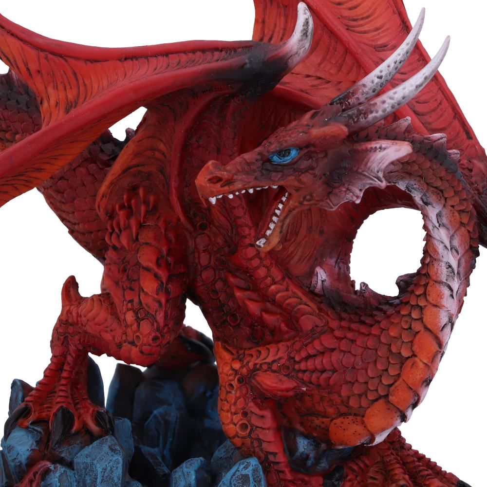 Crimson Guard 16.5cm Crimson Guard Red Dragon Figurine 16.5cm by NEMESIS NOW