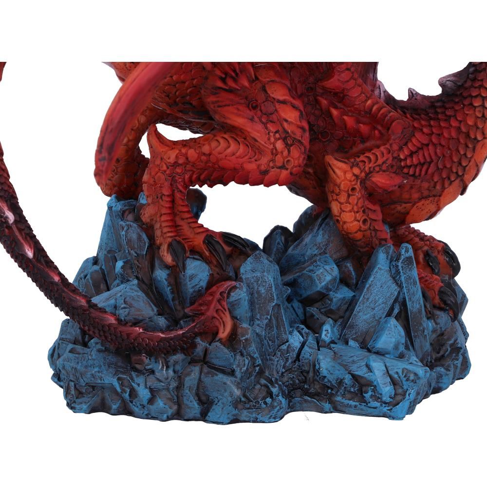 Crimson Guard 16.5cm Crimson Guard Red Dragon Figurine 16.5cm by NEMESIS NOW