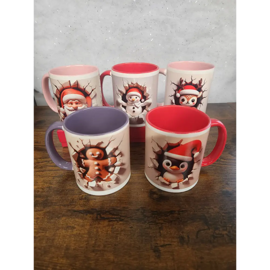 Cheeky festive mug - various designs - mugs