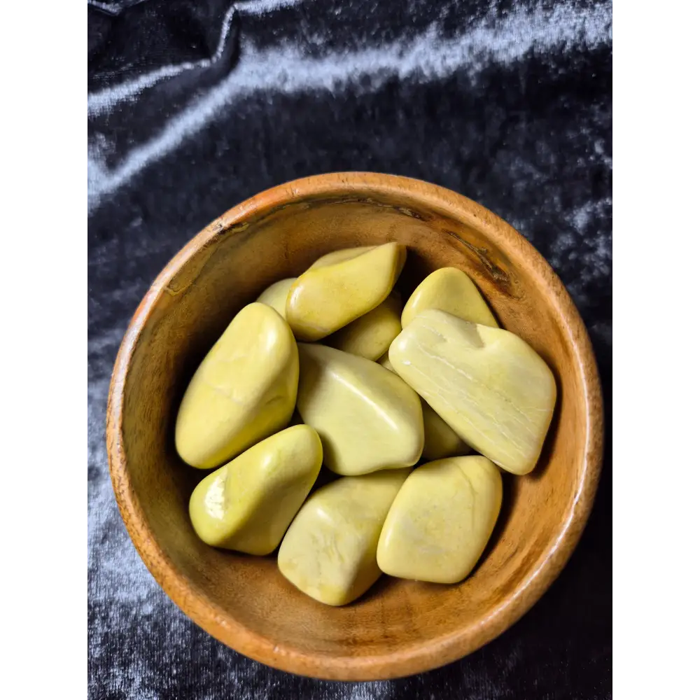 Choice of tumble stones from Brecciated Jasper green cats eye white aventurine or South African serpentine - tumbled