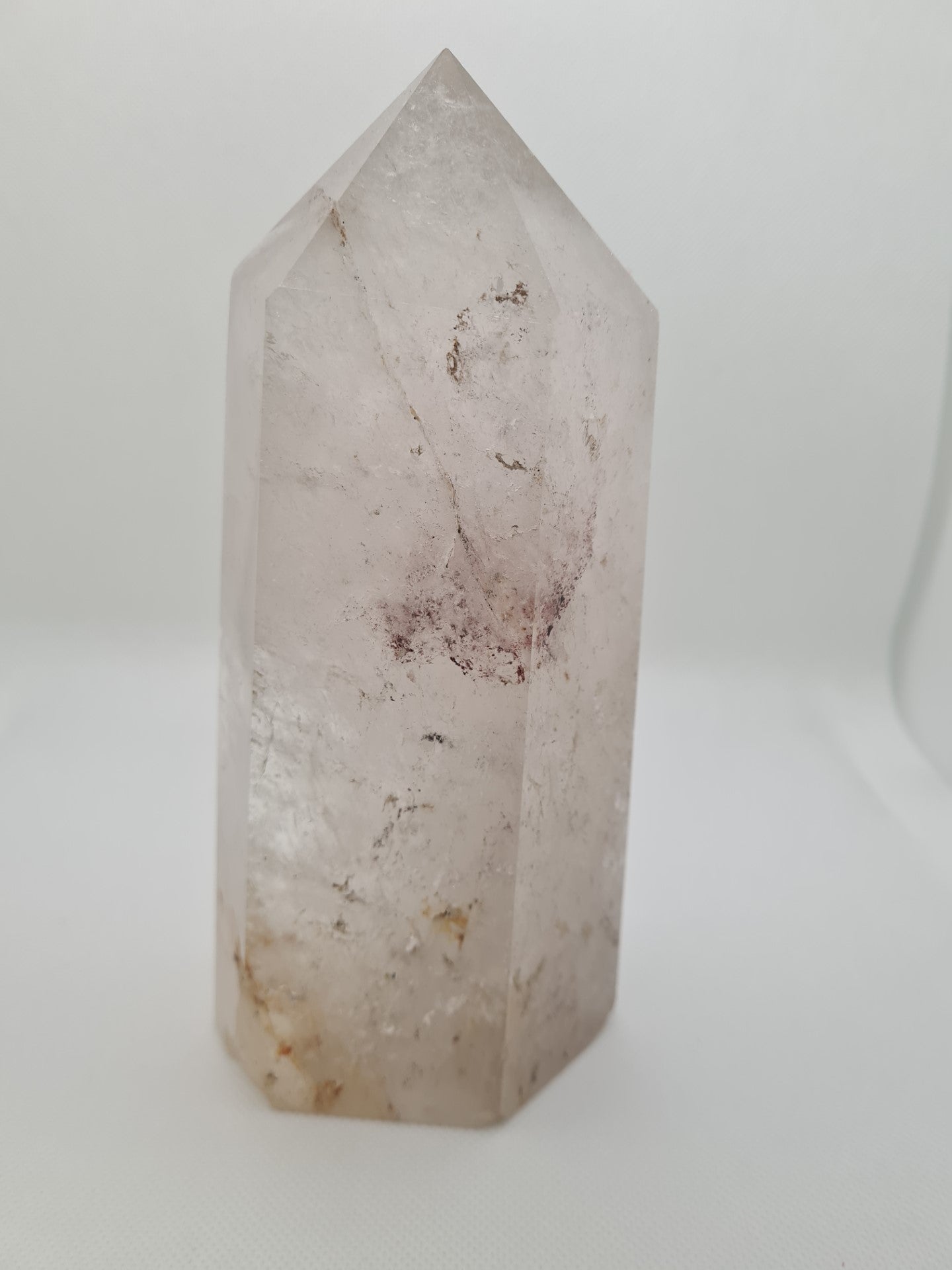 Beautiful Large Clear Quartz tower, clear quartz point 1362 g