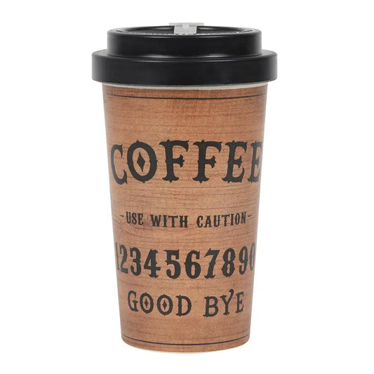 Classic Talking Board Bamboo Eco Travel Mug - mug