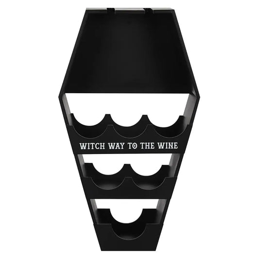 COFFIN WINE SHELF - wine shelf