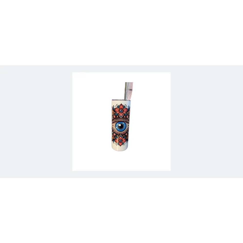 Colourful Evil Eye 20oz tumbler - hot and cold - sublimation - can be personalised - flask