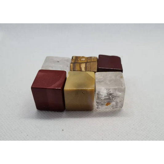 Crystal Cube jasper cube quartz cube,