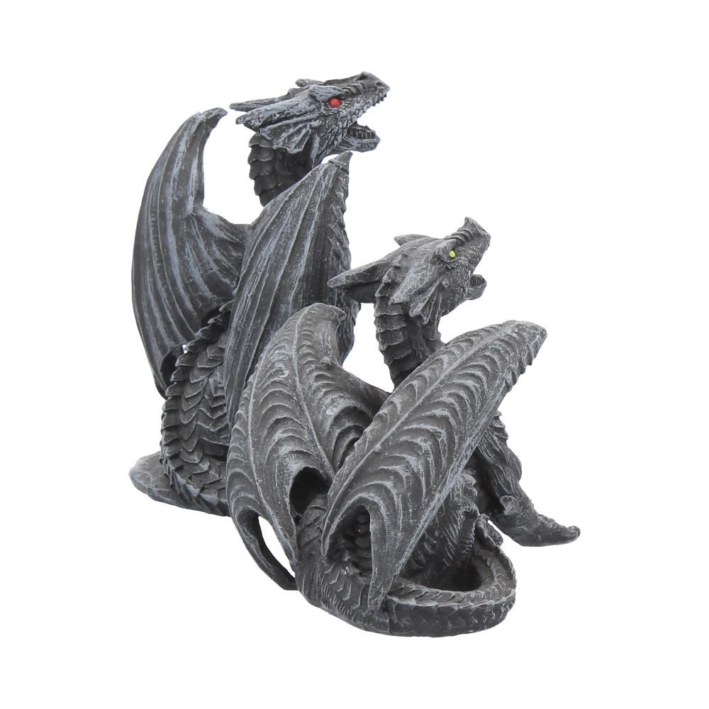 Dark Fury (Set of 2) 10cm Dark Fury (Set of 2) Obsidian Dragon Figurines 10cm by NEMESIS NOW