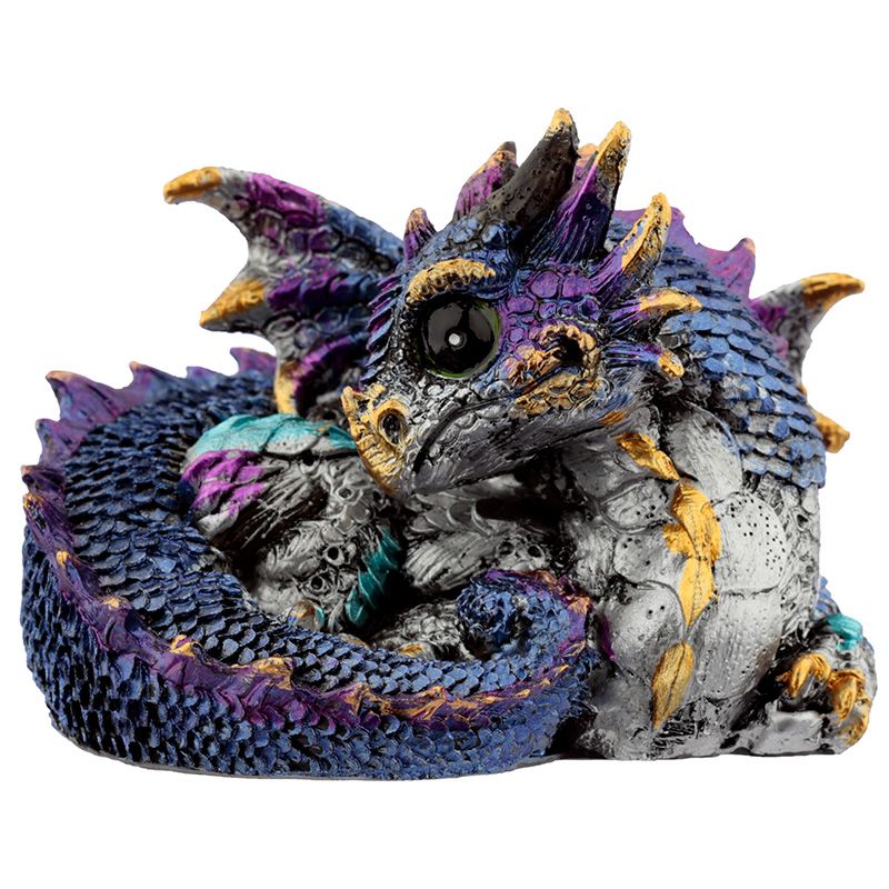 Elements Curled Up Dragons (Set of 2)